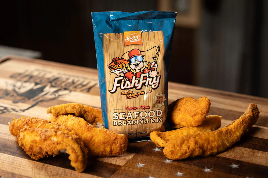 Seafood breading mix