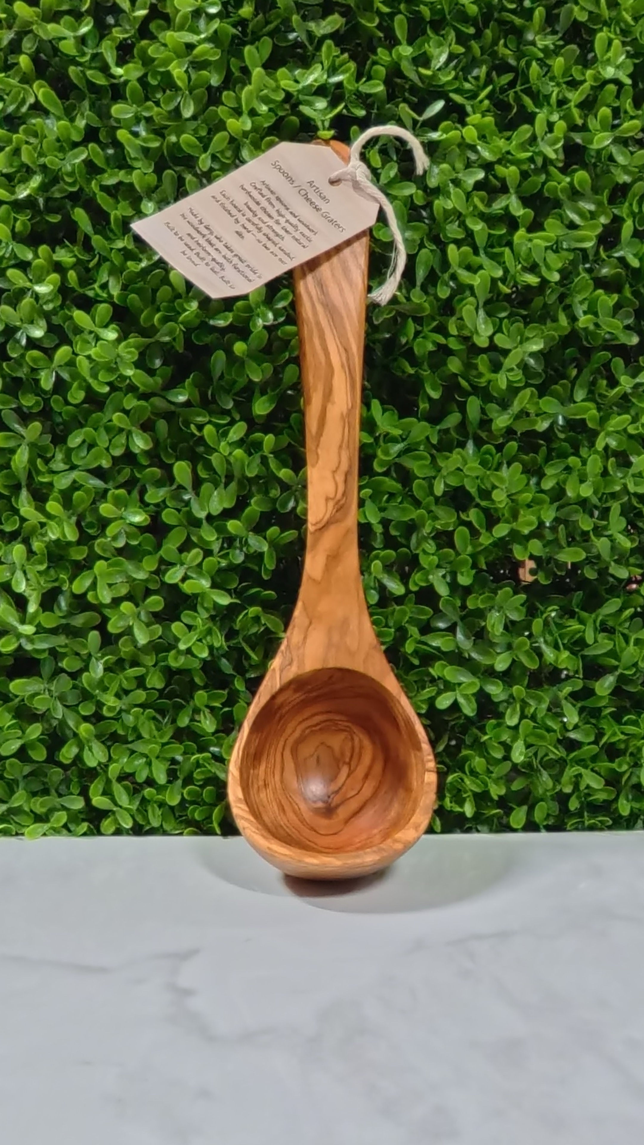 Olive wood Soup ladle