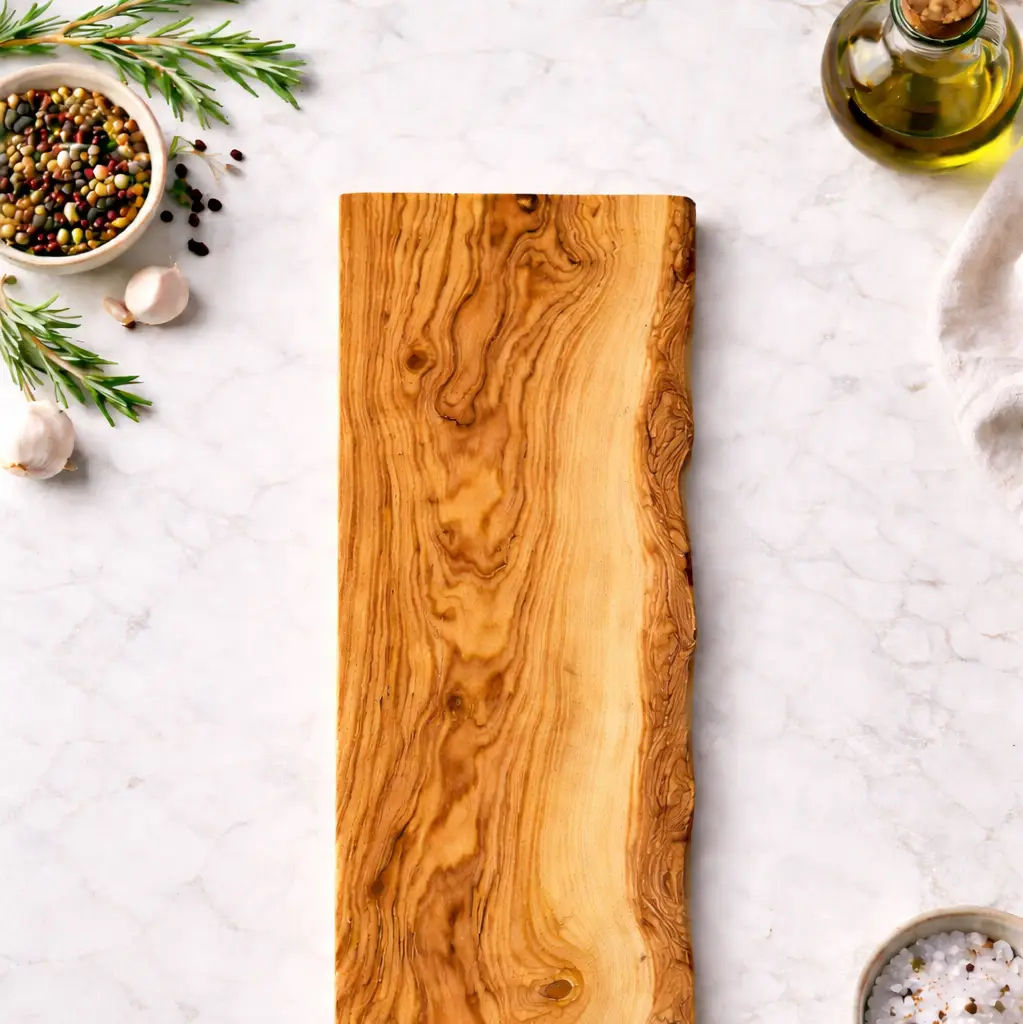 Olive wood serving board