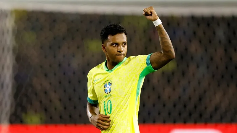 Brasil supera Equador com gol de Rodrygo e retoma caminho das vitórias nas Eliminatórias