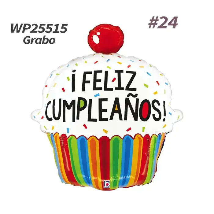 globos de cupcakes