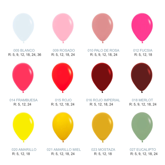 globo latex sempertex fashion