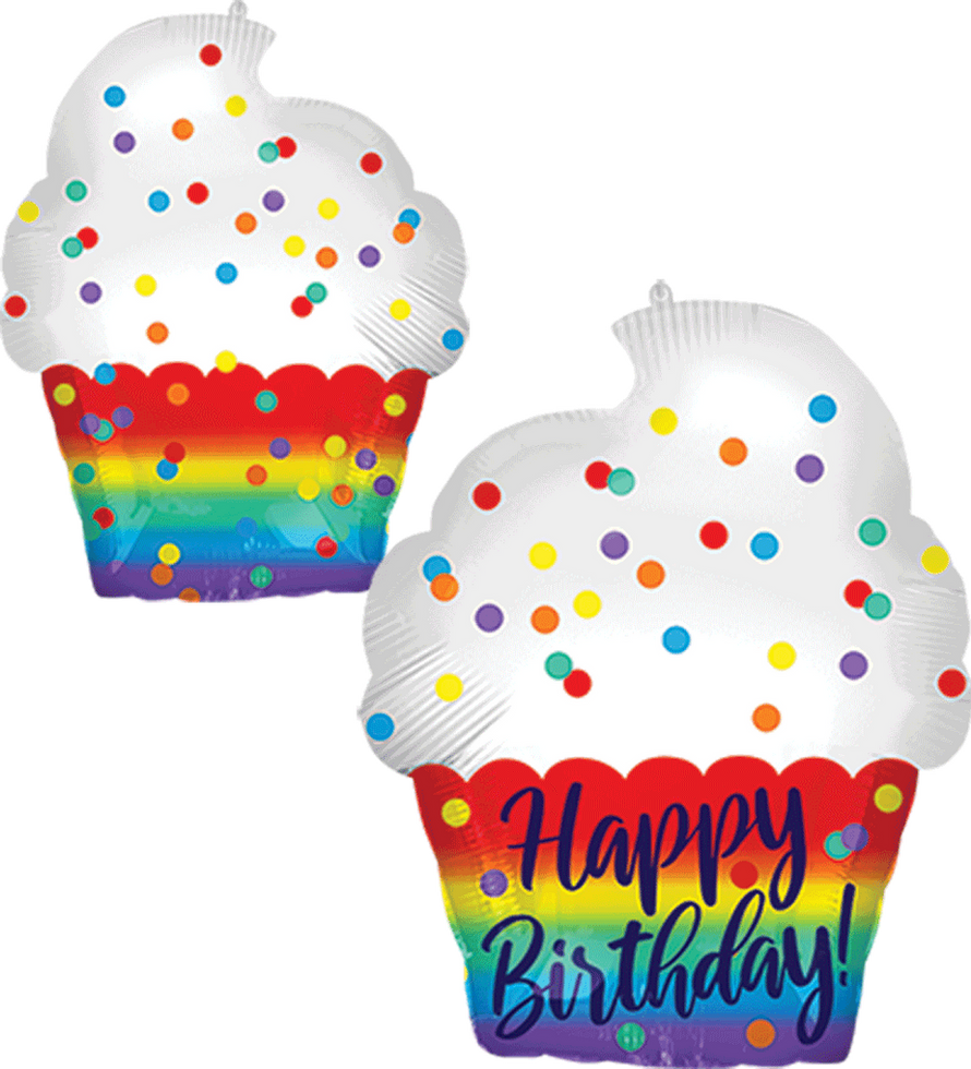 Globos de Cupcakes Para Cumpleaños