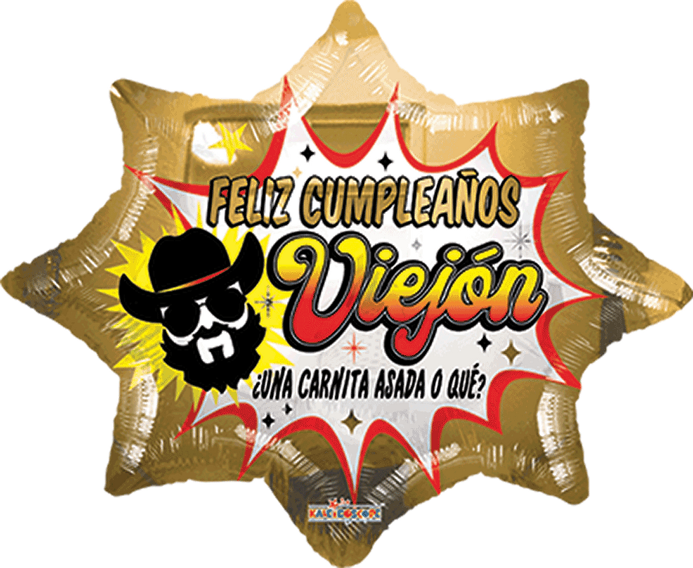 Globo Cumpleaños Hombre