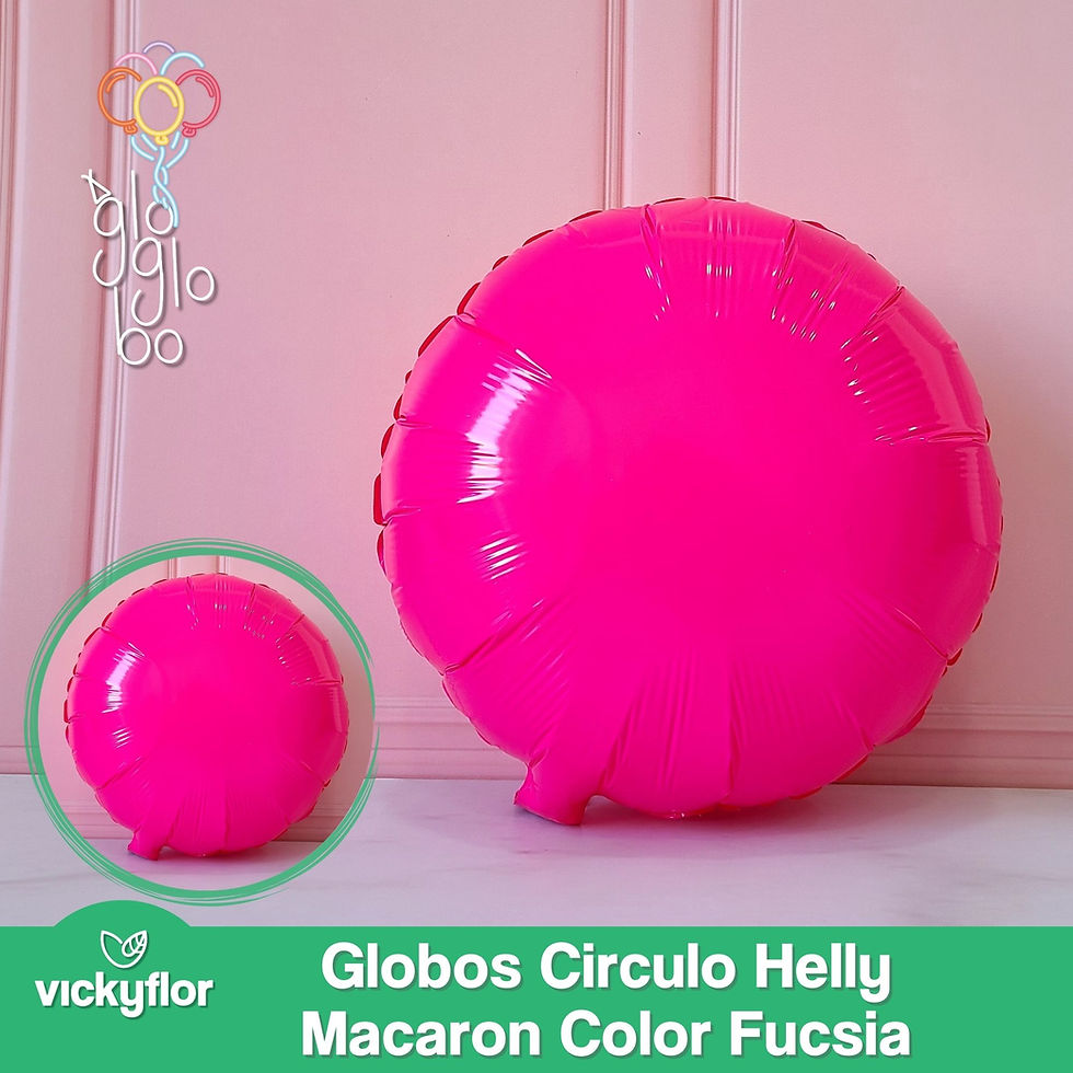 Miniatura: globos circulares helly fucsia