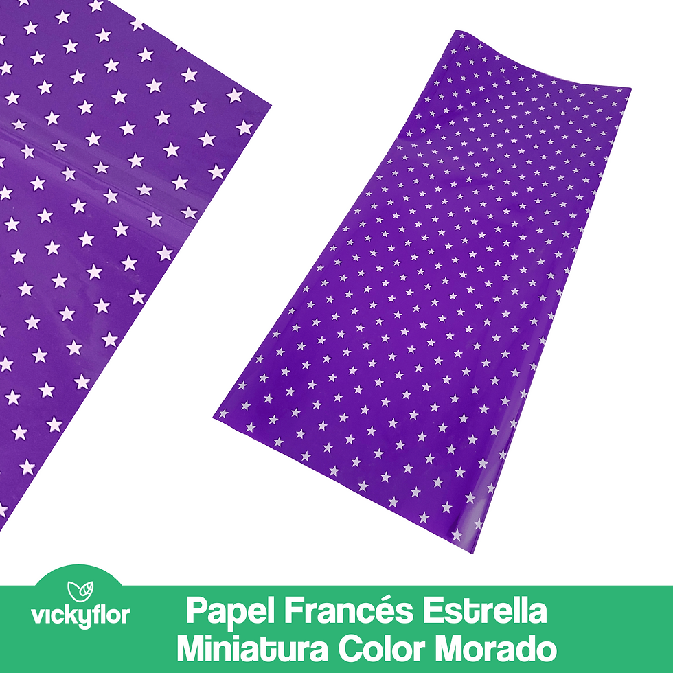 Miniatura: Papel Francés Estrellas Mini