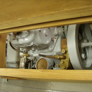 They even managed to track down an engine from the era and tidy it up!