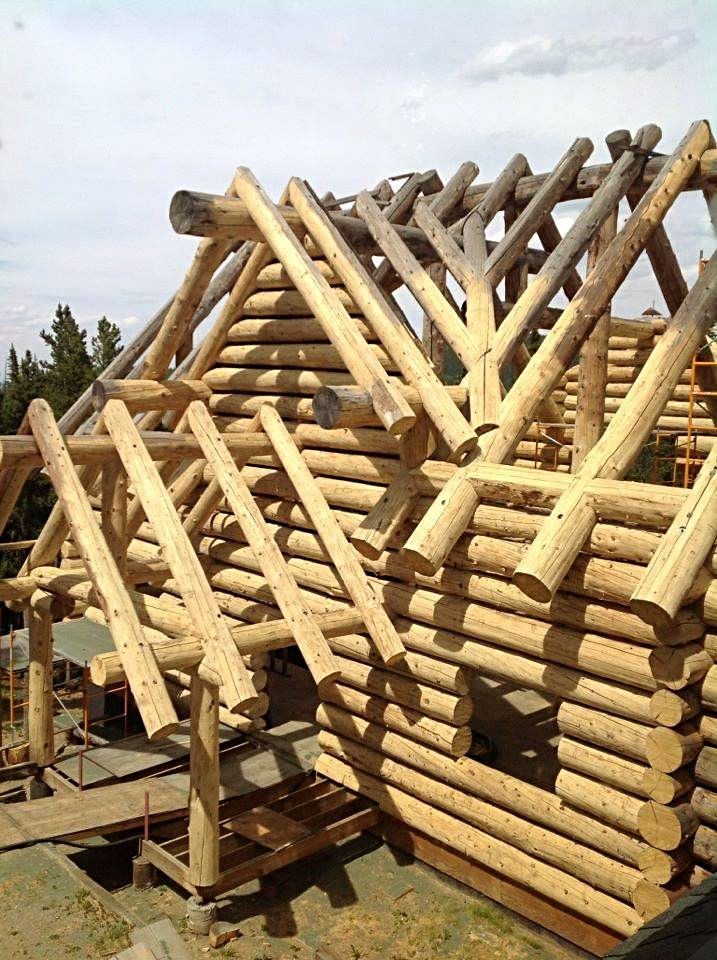 Full log home