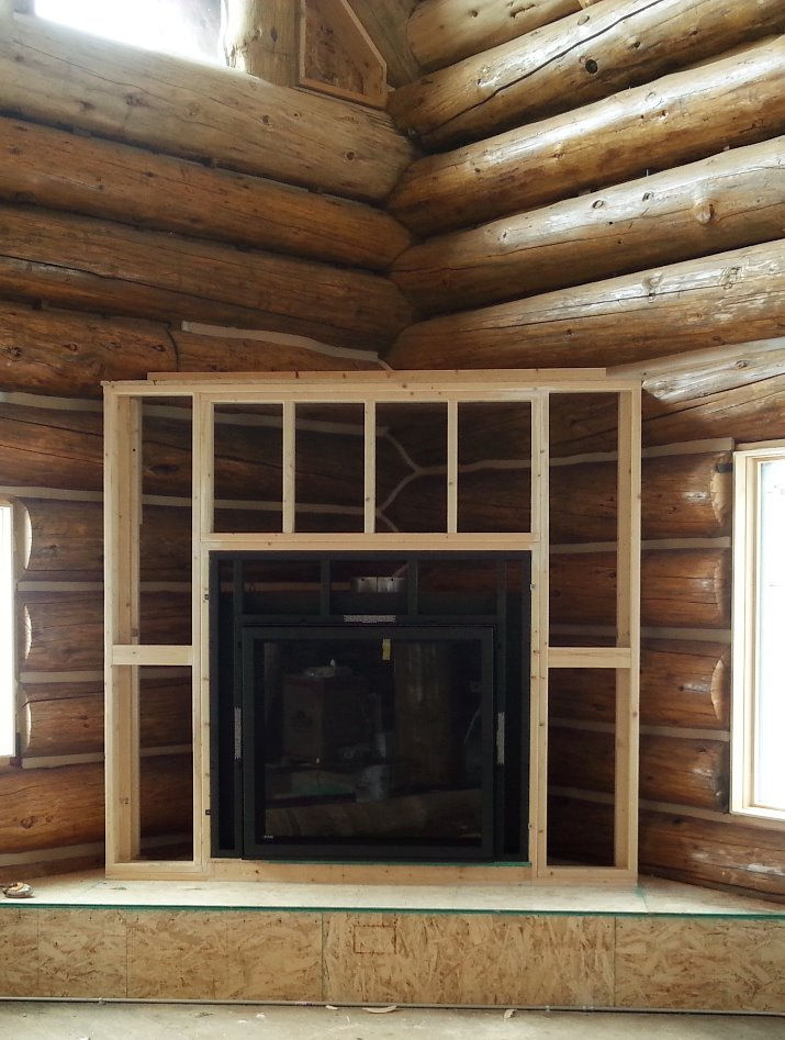 Fireplace carpentry