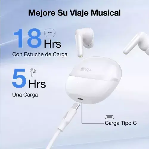 Miniatura: 1 Hora Auriculares In-Ear wireless Aut207