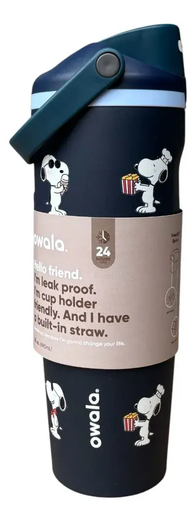 Miniatura: Termo Snoopy Owala 30 Onzas Freesip Edición Limitada 890 Ml