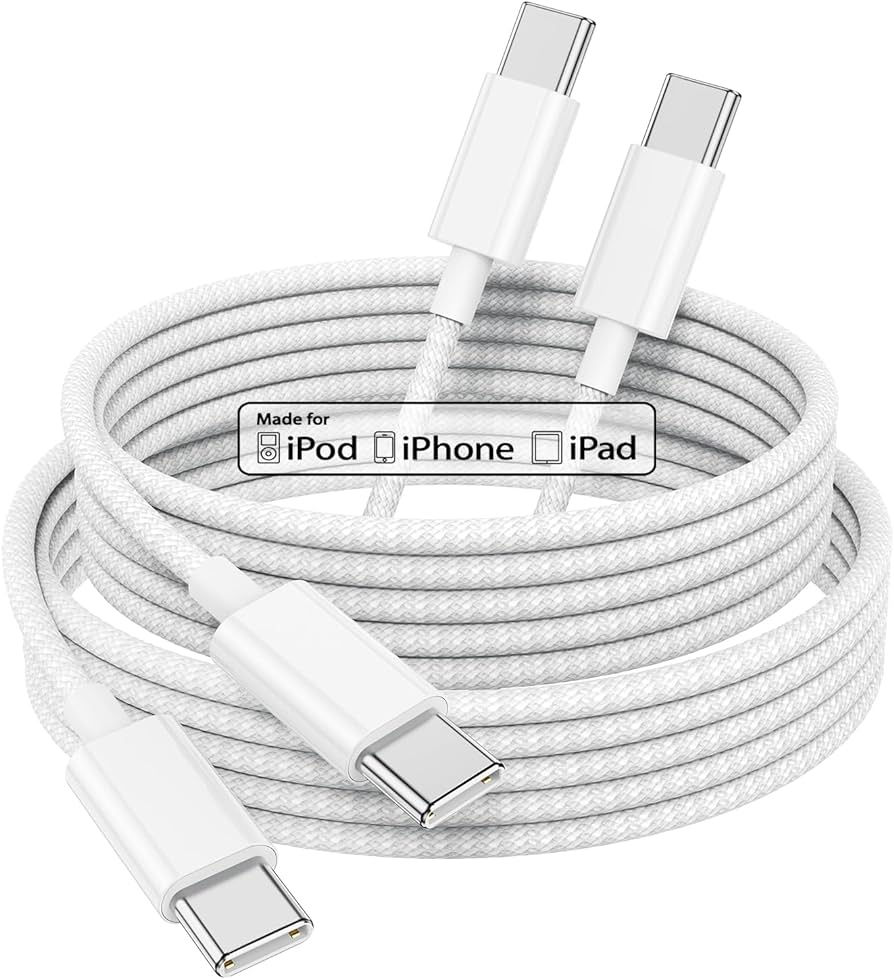 Miniatura: Cable iPhone 15 c a c trenzado 1m