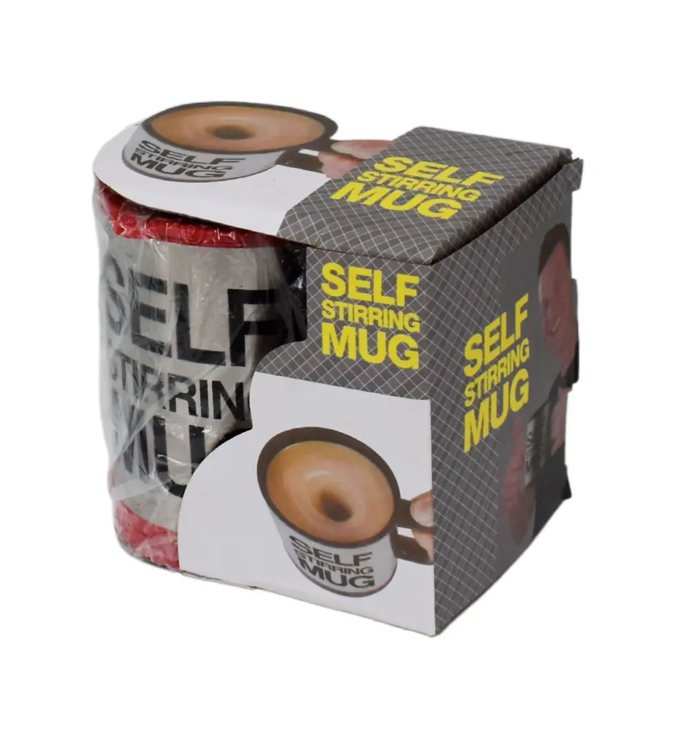 Miniatura: Taza de acero inoxidable de 400 ml, mezcladora automática de café y leche