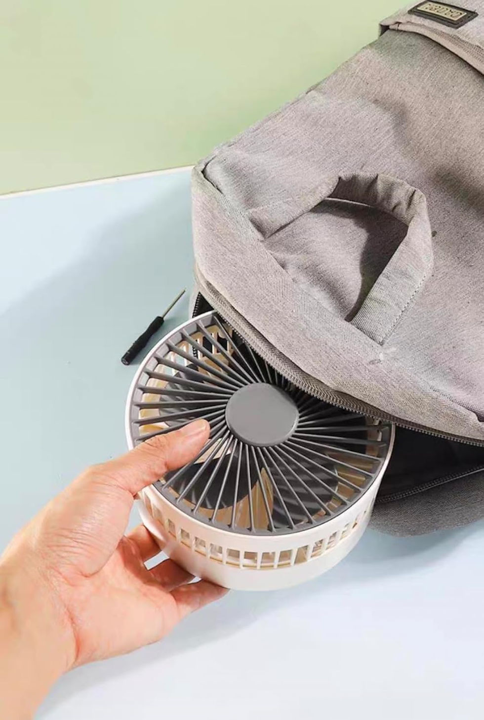 Miniatura: Ventilador recargable portatil