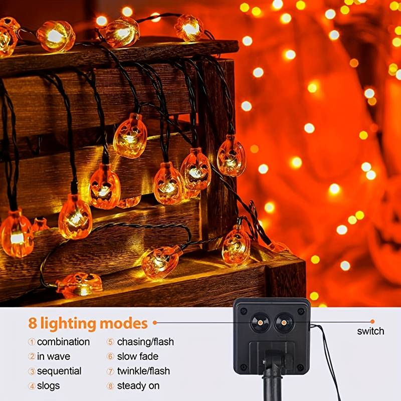 Miniatura: Guirnalda de Halloween solar