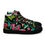 Thumbnail: Tropical Bloom Women’s High Top Canvas Shoes