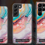 Thumbnail: Cotton Candy Swirl Abstract Phone Case – For Samsung® Galaxy Models S10-S24Ultra