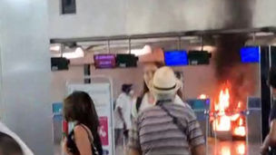Assessoria Leardini registra atentado no aeroporto de Malpesa na Itália e vÃdeo viraliza internacionalmente