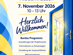 Tag der offenen Tür am 7. November