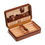 Thumbnail: COHIBA Portable Cedar Wood Cigar Humidor Box Travel Leather Cigar Case Storage