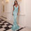 Thumbnail: Marissa Aqua Sequin Gown