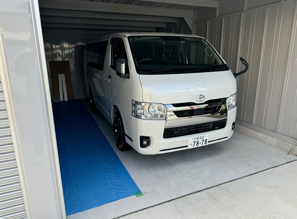 ハイエースフロント