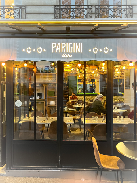 Parigini Bistro Restaurant italien Paris 12 