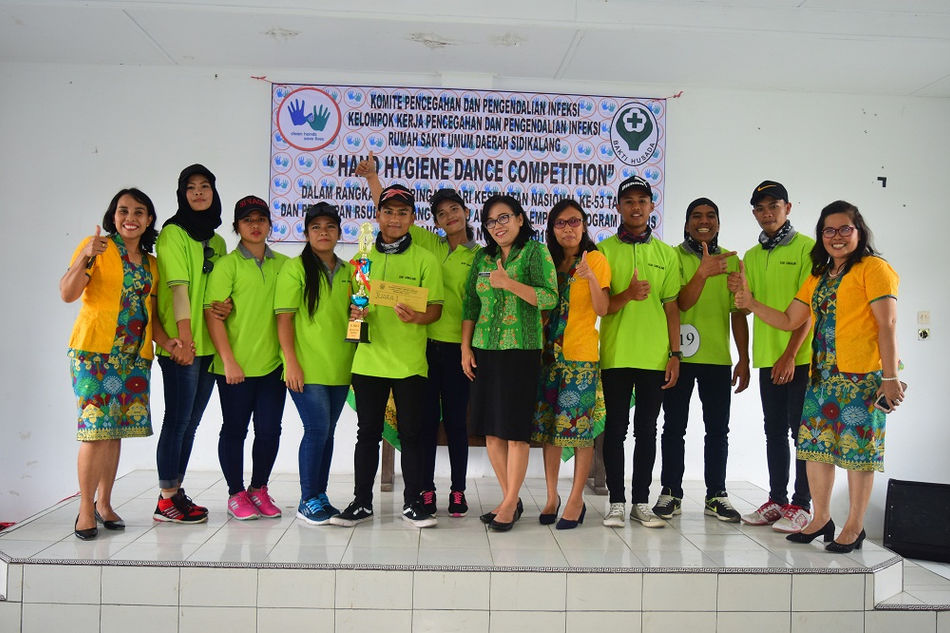 Peringati HKN ke-53, RSUD Sidikalang Adakan Lomba Cuci Tangan