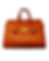 OA tan pebbled leather bag