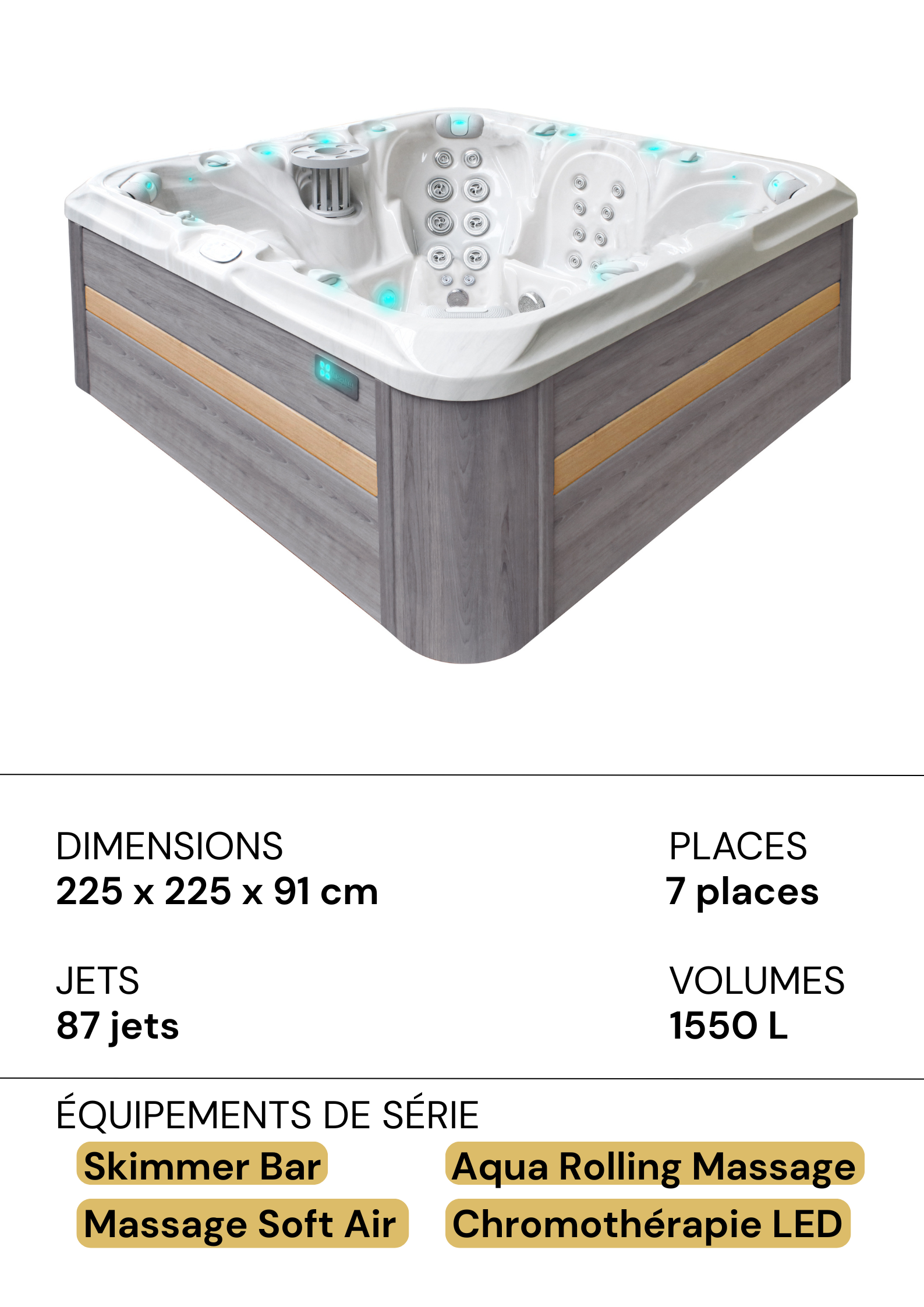 spa 7 places : Spa Joy