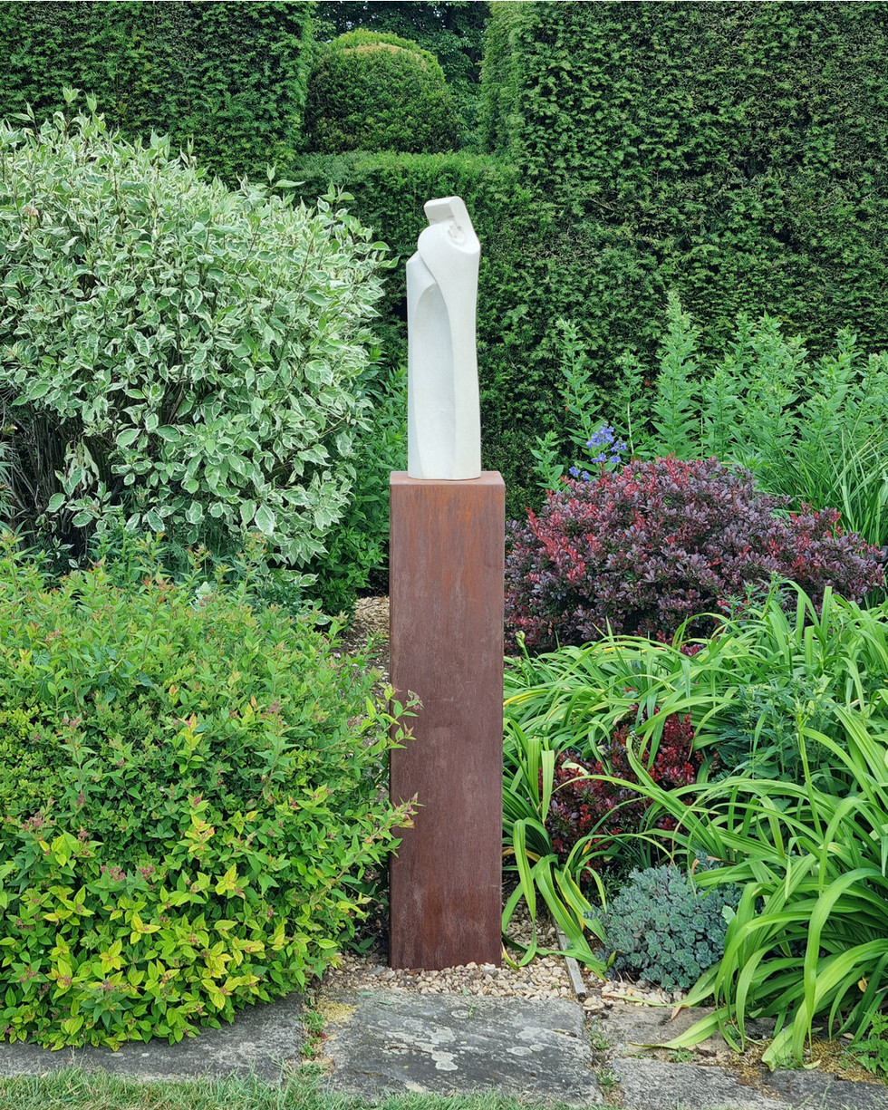 'Grace', 24" -
2025, Portland stone - Jan Bruce Sculpture