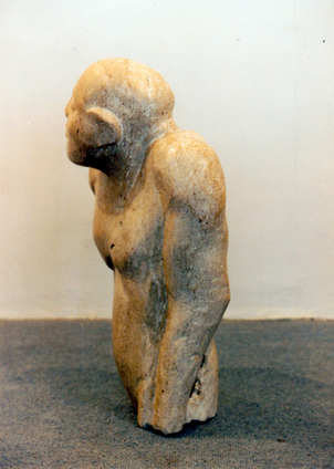 'Awakening', 1991, Limestone - Jan Bruce Sculpture