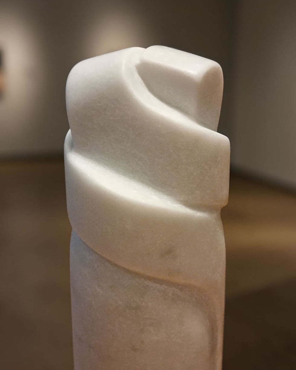 'Small Hug - Carrara Edition', Carrara Marble - Jan Bruce Sculpture