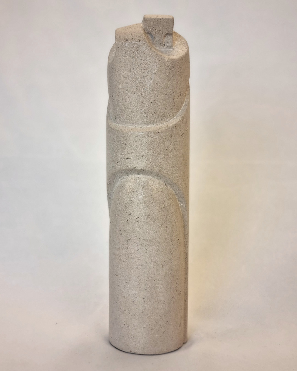 'Home', 11" -
2025, Portland stone - Jan Bruce Sculpture