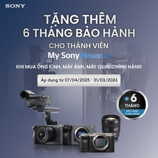 🎁 Chương Trình Tặng Thêm 6 Tháng Bảo Hành