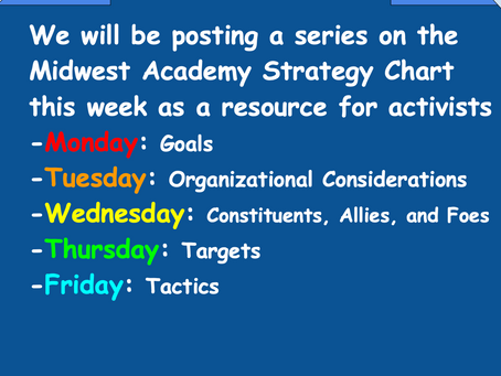 Midwest Academy Organizing Chart