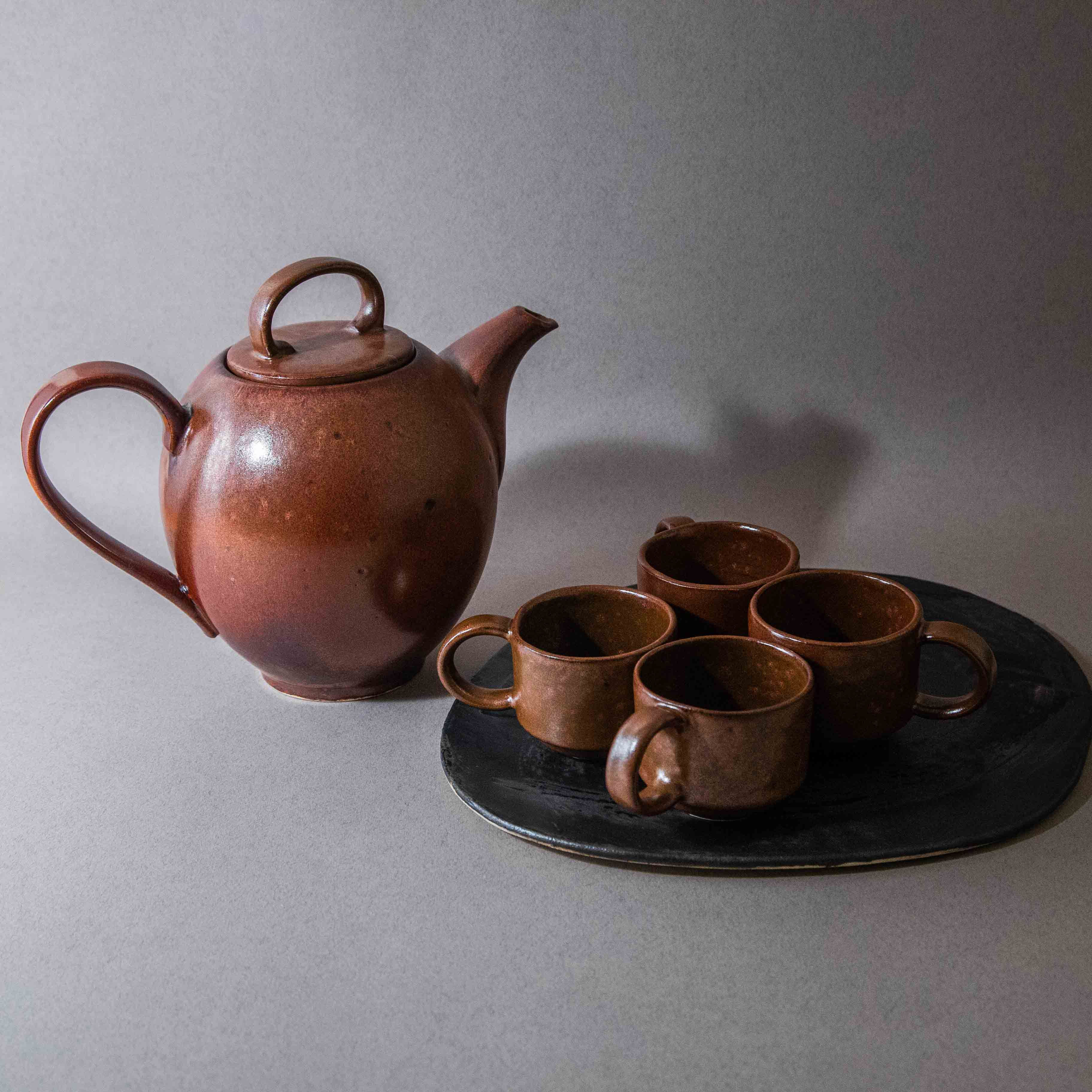 JUEGO DE TÉ TERRACOTA