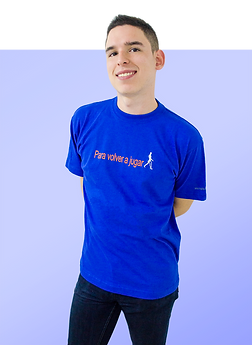 camiseta azul