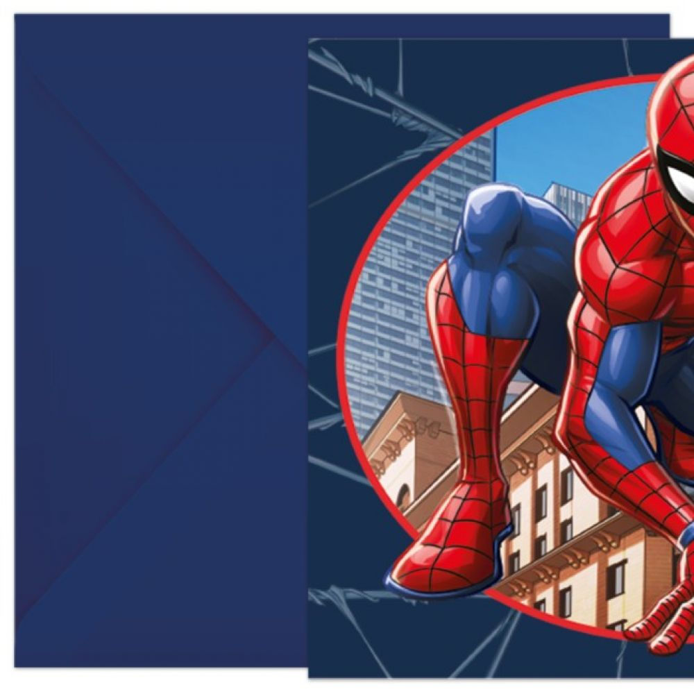 Enveloppe Invitation - SpiderMan - Marvel