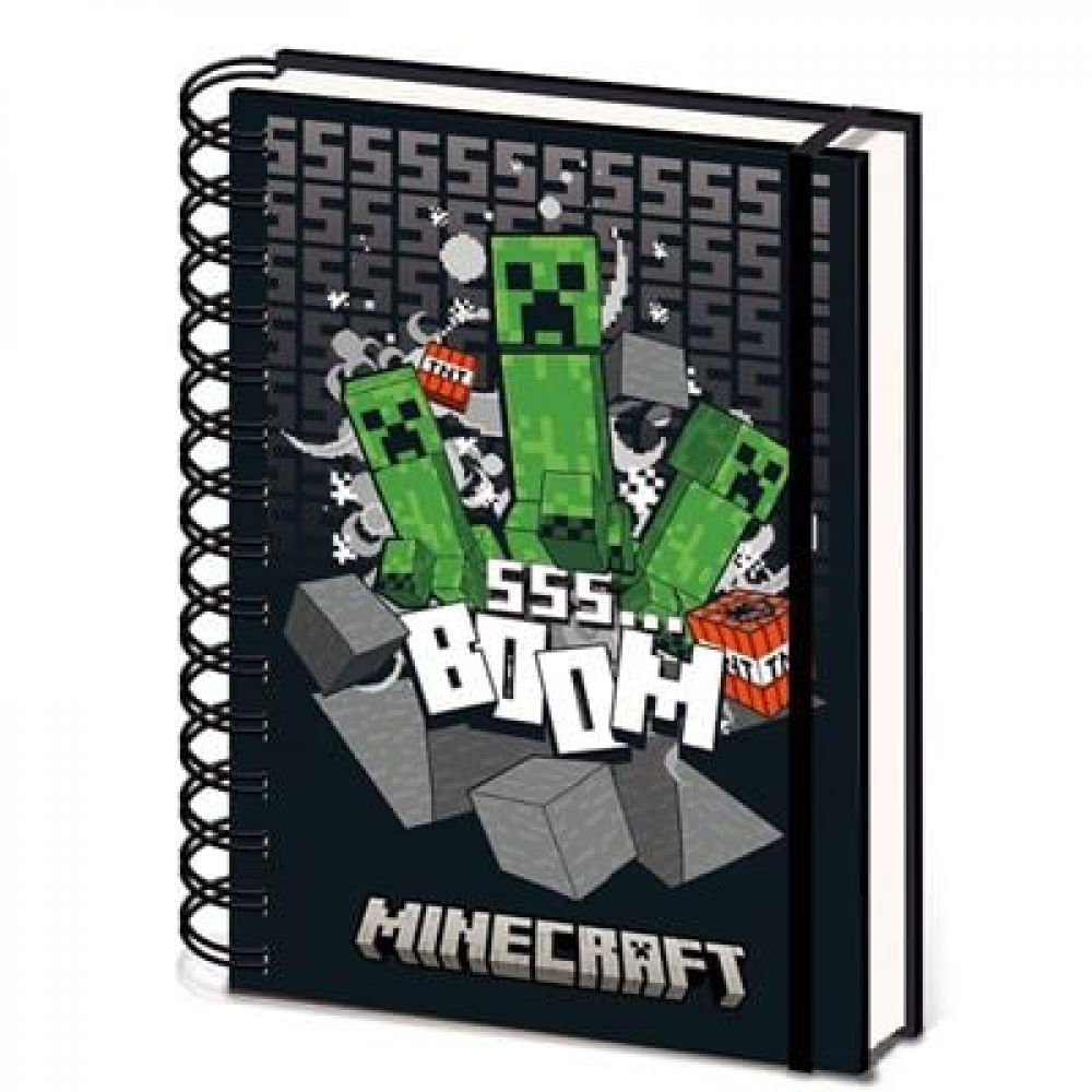 Carnet Lenticulaire A5 - Minecraft