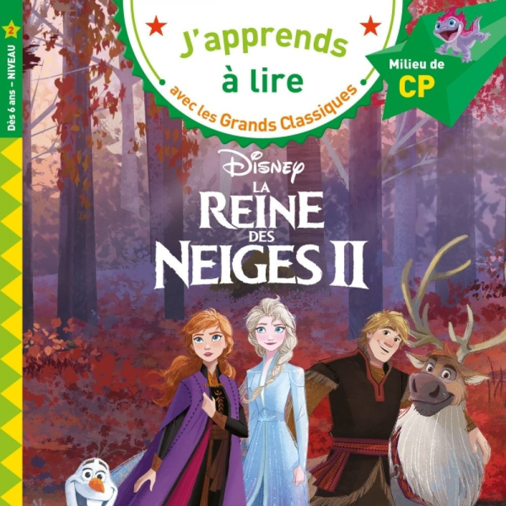 Disney - La Reine des Neiges 2  CP Niveau 2