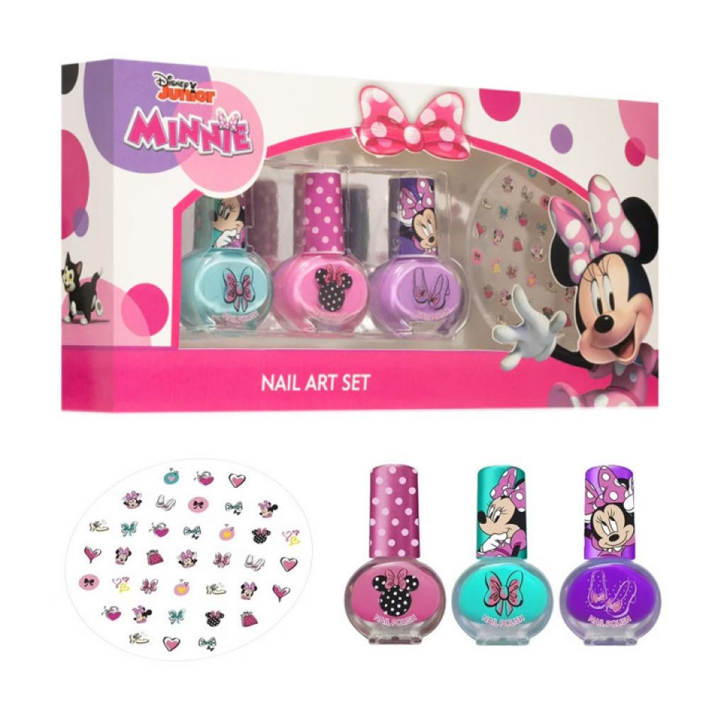 Set Nail Art - Minnie Mouse