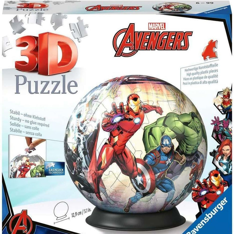 Puzzle Ball 3D 73 pièces Avengers - Marvel