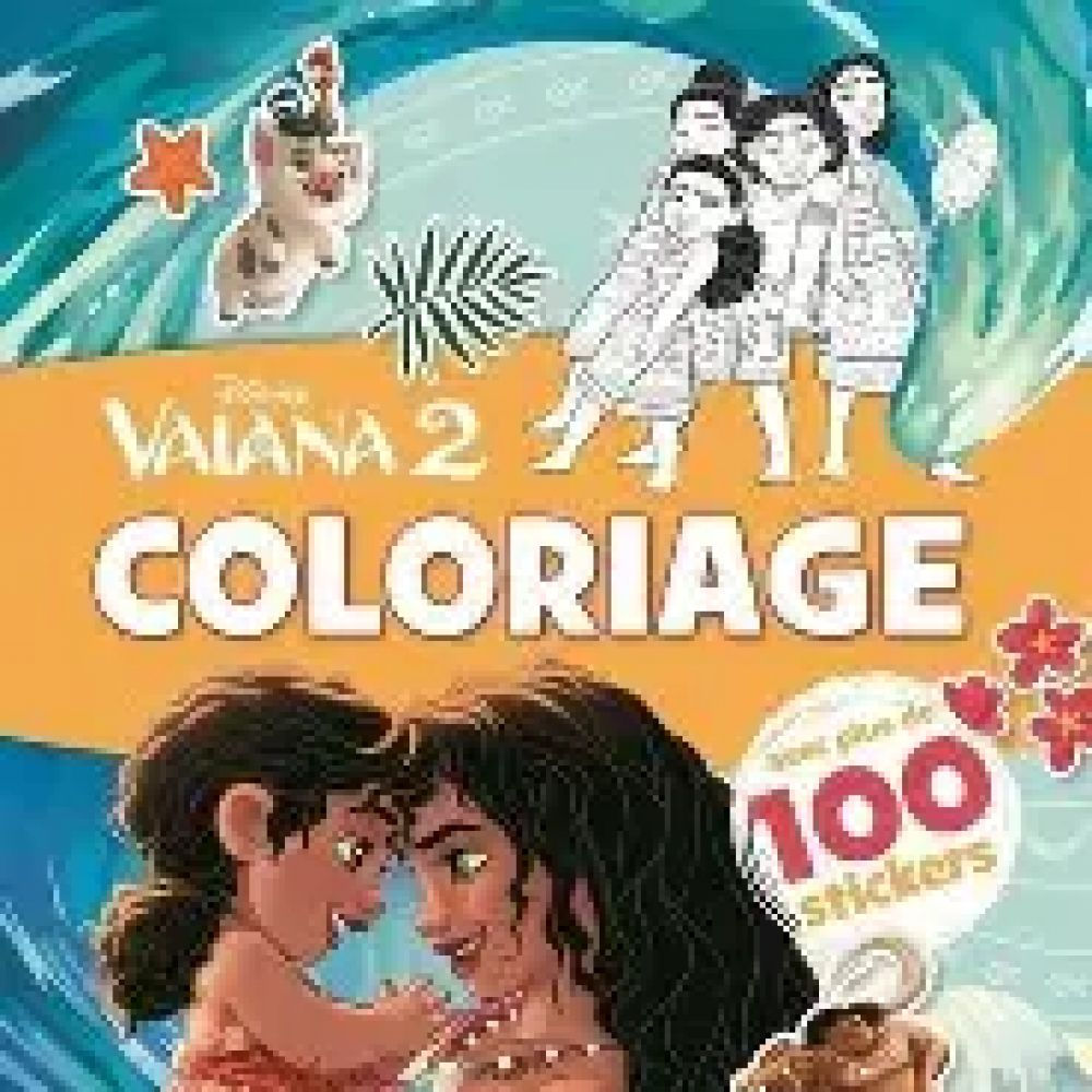 Coloriage Vaiana 2 - Disney