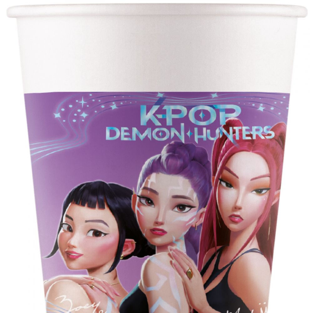 Gobelets Carton - K-POP Demon Hunters