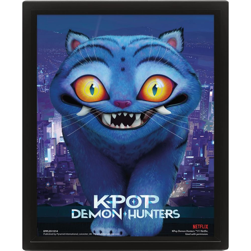 Poster Lenticulaire 3D - K-Pop Demon Hunters