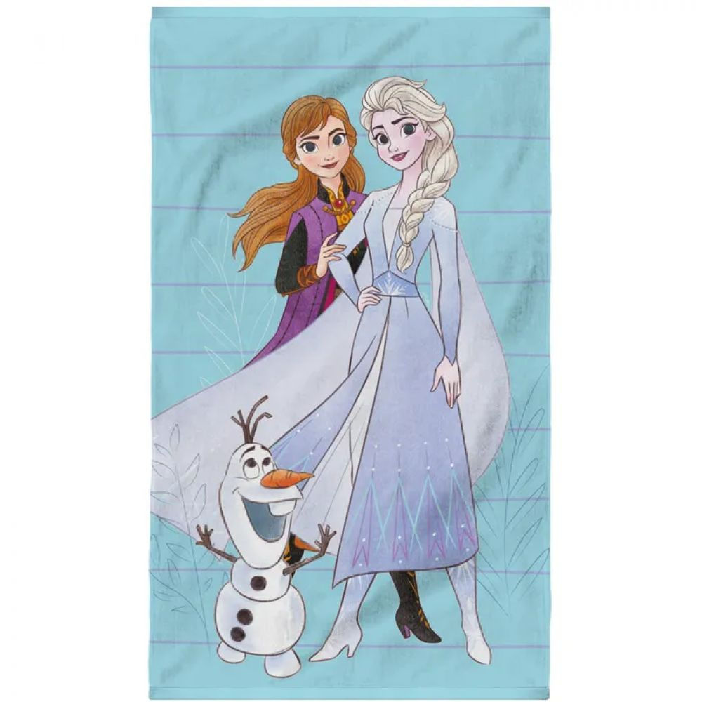 Drap de plage Anna et Elsa - La Reine des Neiges