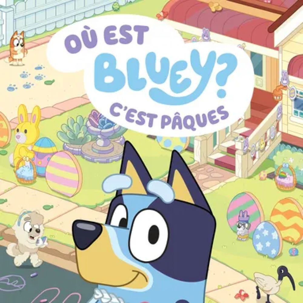 Cherche et Trouve - Où est Bluey - C'est Pâques - Disney