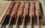 Miniature : Coffret 6 couteaux de table inox