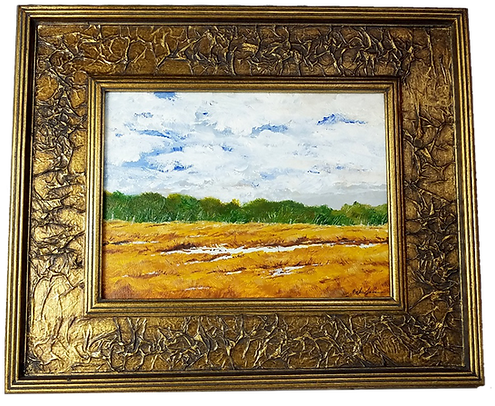 Yellow-green-gold-textured-frame.png